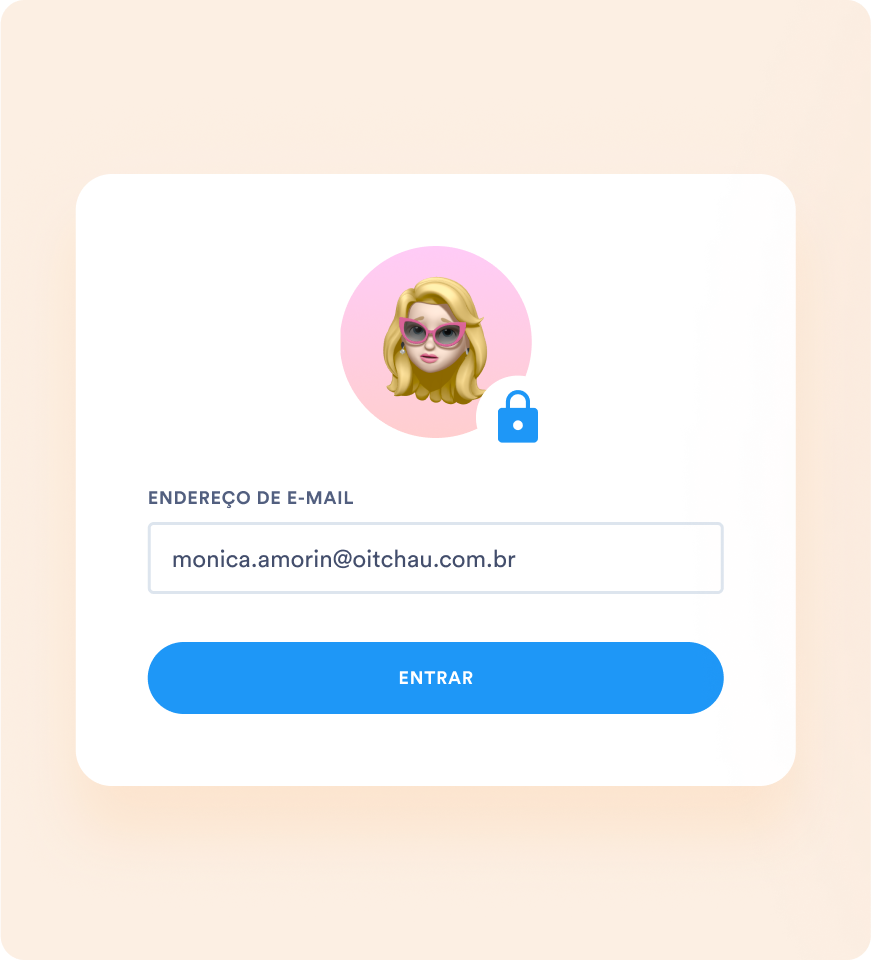 login no controle de ponto enterprise